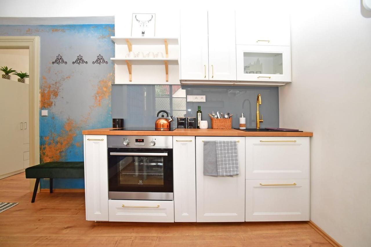 Lovely Little Cosy Apt In プラハ エクステリア 写真